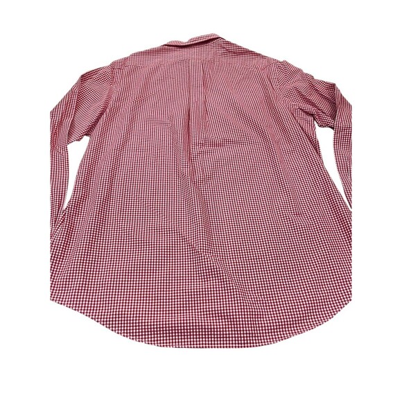 Polo Ralph Lauren Shirt Men's XL Red White Gingham Check Button Down - Picture 4 of 7
